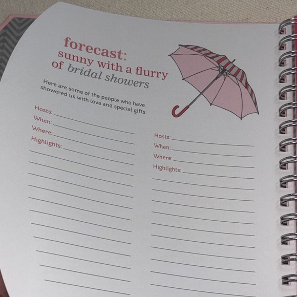 Bride-To-Be Book: A Journal of Memories from the‎ Proposal to I Do  Hardcover - Picture 11 of 14